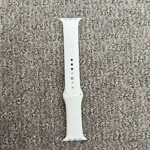 White 42 MM Apple Watch Band Size M/L
